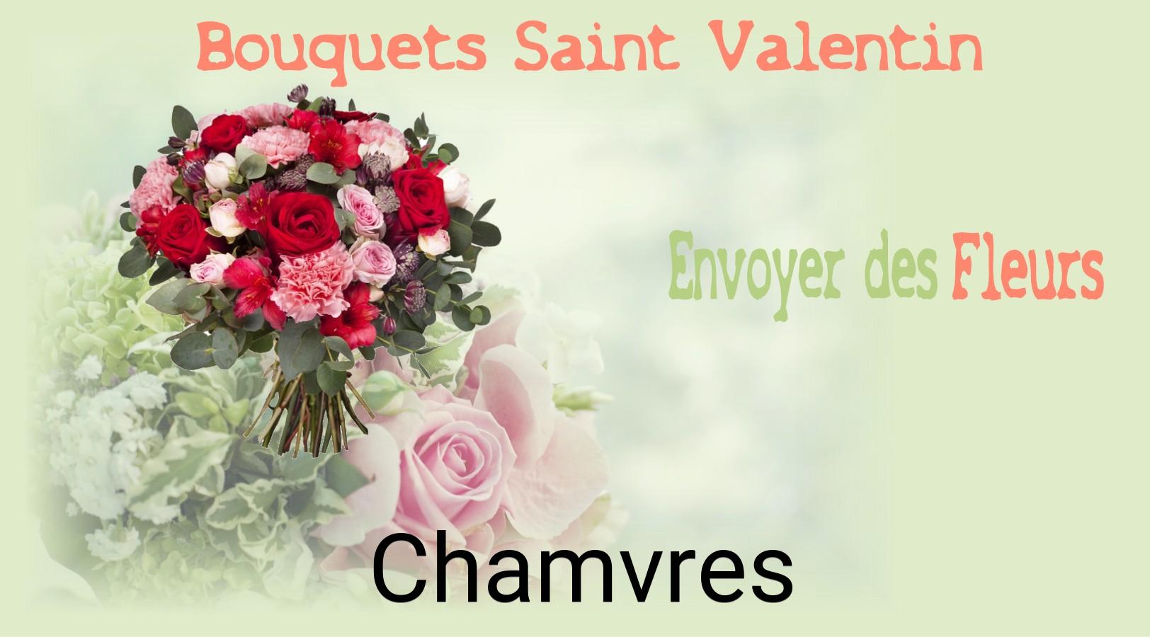 Roses de Saint-Valentin livrées à Chamvres